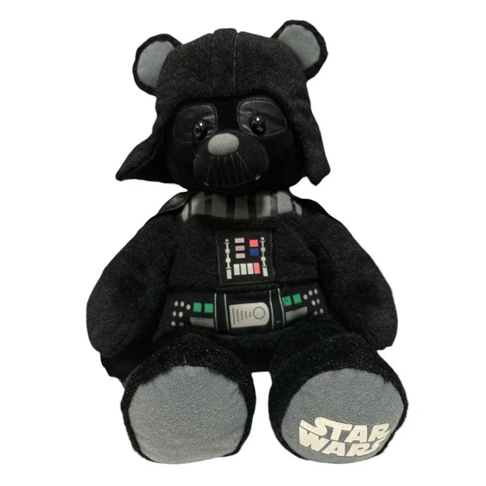 Build A Bear Star Wars Darth Vader 2016 Plush With Cape***NO SOUND CHIP ADDED***